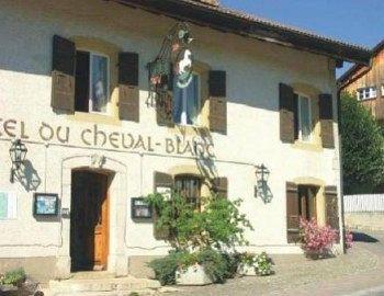 Hotel du Cheval Blanc La Neuveville Buitenkant foto